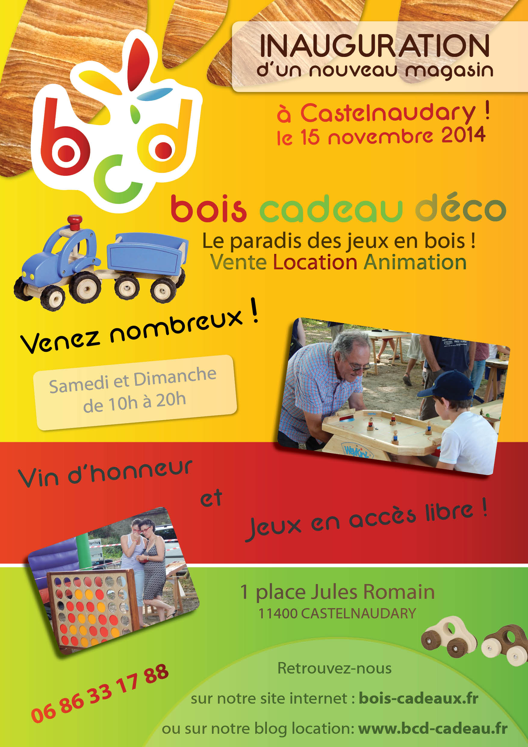ouverture magasin de jouets bcd castelnaudary