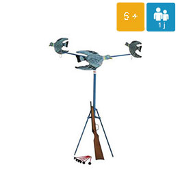 animation-jeux-geants-Tir au pigeon